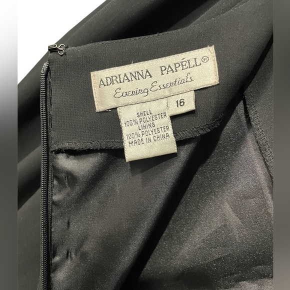 Adrianna Papell Skirts | Dark Mori Formal Midi Trumpet  |Color: Black|Size: 16 - Picture 4 of 7